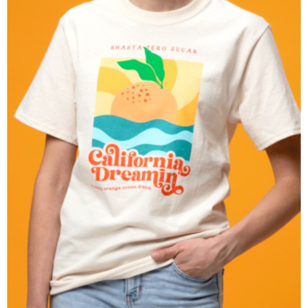Vintage shasta soda t shirts